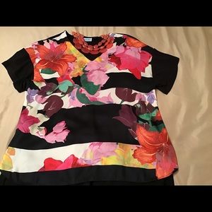 Cynthia Rowley Floral Top
